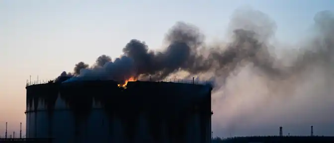 Огонь на Тюменском НПЗ взят под контроль: последствия атаки беспилотников