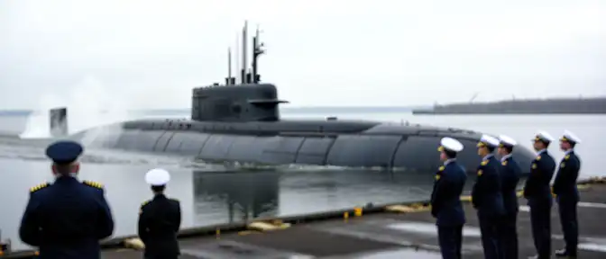 Под взором адмирала: атомный крейсер «Ульяновск» готовится к морским испытаниям