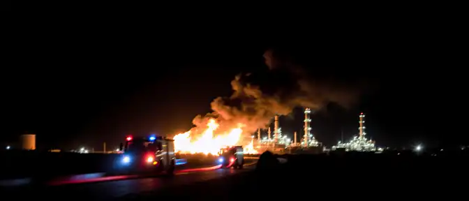 Огонь под прицелом дронов: Ильский НПЗ вновь в эпицентре атаки беспилотников